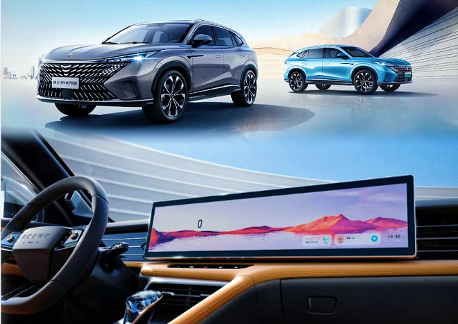 The world's first 27-inch 4K panoramic intelligent interactive sliding screen released using Jufei Automotive-grade Mini LED